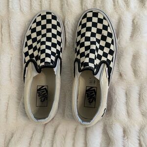 Checkered Vans